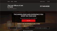 Desktop Screenshot of joelhandlaw.com
